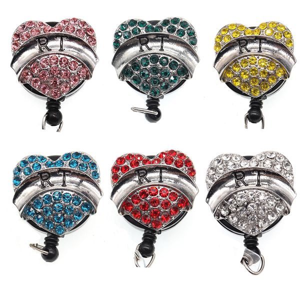 10 pcs/lot fashion key rings crystal rhinestone heart shape rt badge reel id name card holder for nurse accessories, Slivery;golden
10 pcs/lot fashion key rings crystal rhinestone heart shape rt badge reel id name card holder for nurse accessories, Slivery;golden