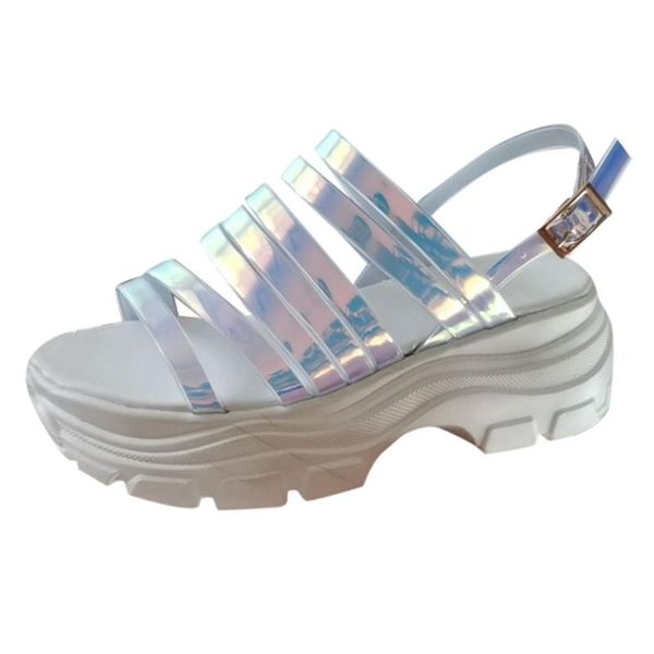 dress shoes shiny platform summer sandals for womens open toe flats buckle casual beach shoe wedges outdoor, Black
dress shoes shiny platform summer sandals for womens open toe flats buckle casual beach shoe wedges outdoor, Black