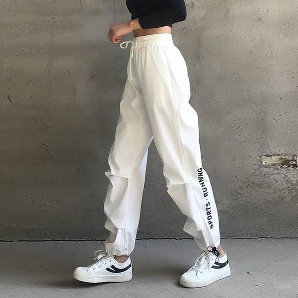 women's pants & capris casual women loose vintage high waist street clothes punk white sports solid color slim fashion hip hop female, Black;white
women's pants & capris casual women loose vintage high waist street clothes punk white sports solid color slim fashion hip hop female, Black;white