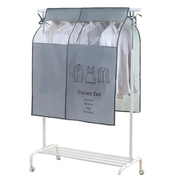 clothing & wardrobe storage garment bag cover non-woven fabric cloth suit travel portable bag(grey)
clothing & wardrobe storage garment bag cover non-woven fabric cloth suit travel portable bag(grey)
