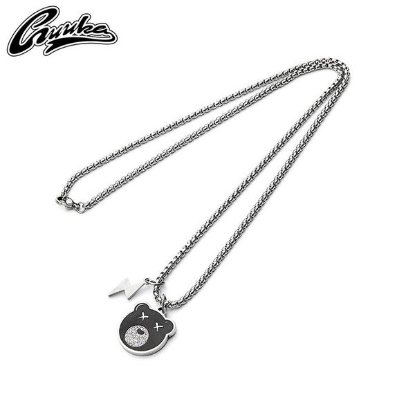 pendant necklaces guuka tidal bearhead tag necklace men and women with hip-hop premium sense ins cool wind, Silver
pendant necklaces guuka tidal bearhead tag necklace men and women with hip-hop premium sense ins cool wind, Silver
