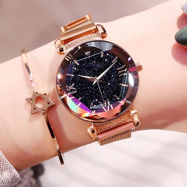 wristwatches drop luxury rose gold women watches fashion diamond ladies starry sky magnet watch female wristwatch for gift clock 2021, Slivery;brown
wristwatches drop luxury rose gold women watches fashion diamond ladies starry sky magnet watch female wristwatch for gift clock 2021, Slivery;brown