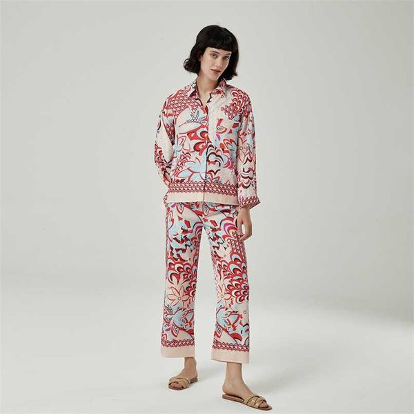 two piece set women printed shirt & wide leg trousers chic fashion casual cozy summer za outfits pants sets suits 210930, White
two piece set women printed shirt & wide leg trousers chic fashion casual cozy summer za outfits pants sets suits 210930, White