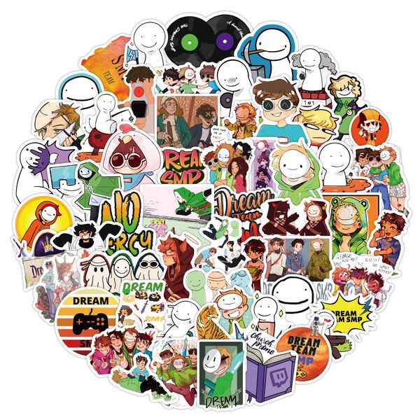 100 pcs anime dream smp graffiti stickers diy travel luggage guitar fridge lapwaterproof cartoon sticker decal for kids
100 pcs anime dream smp graffiti stickers diy travel luggage guitar fridge lapwaterproof cartoon sticker decal for kids