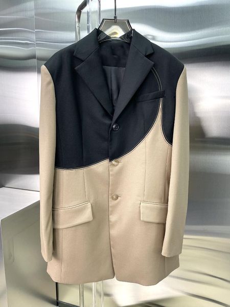 women's suits & blazers 20211fw autumn luxury women patchwork blazer jacket ladies fashion chic coat ddxgz2 7.22, White;black
women's suits & blazers 20211fw autumn luxury women patchwork blazer jacket ladies fashion chic coat ddxgz2 7.22, White;black