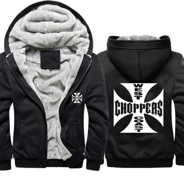 men's hoodies & sweatshirts west choppers printed men winter warm thicken fleece zipper coat plus size jackets harajuku hoody male, Black
men's hoodies & sweatshirts west choppers printed men winter warm thicken fleece zipper coat plus size jackets harajuku hoody male, Black