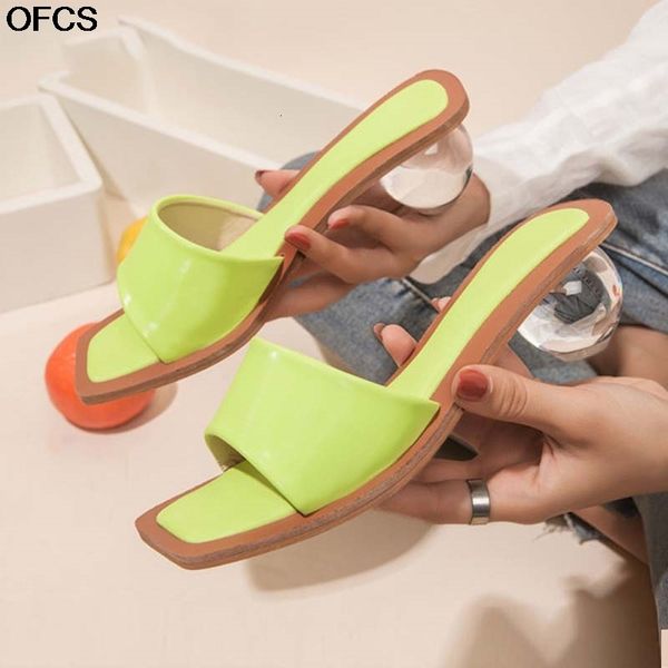 sandals summer women slippers transparent crystal round ball heels square toe beach slides flip flops shoes 9sey, Black
sandals summer women slippers transparent crystal round ball heels square toe beach slides flip flops shoes 9sey, Black
