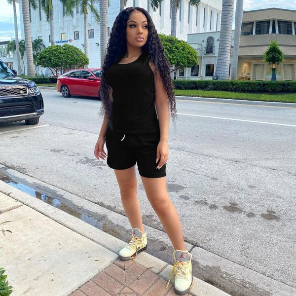 women's tracksuits 2 piece set women outfit summer tank and shorts matching casual solid color o neck slim vest sports two-piece tracks, Gray
women's tracksuits 2 piece set women outfit summer tank and shorts matching casual solid color o neck slim vest sports two-piece tracks, Gray