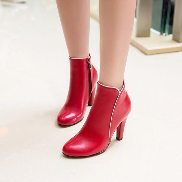 boots oversized 12 13 14 15 16 super high heel with round head and fine heel, color matching side zipper, Black
boots oversized 12 13 14 15 16 super high heel with round head and fine heel, color matching side zipper, Black