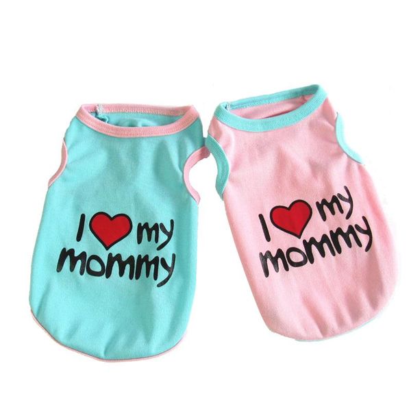 dog apparel summer cute clothes cotton love my mommy daddy sleeveless pet vest t shirt small clothing puppy pets cat vests s m l xl
dog apparel summer cute clothes cotton love my mommy daddy sleeveless pet vest t shirt small clothing puppy pets cat vests s m l xl