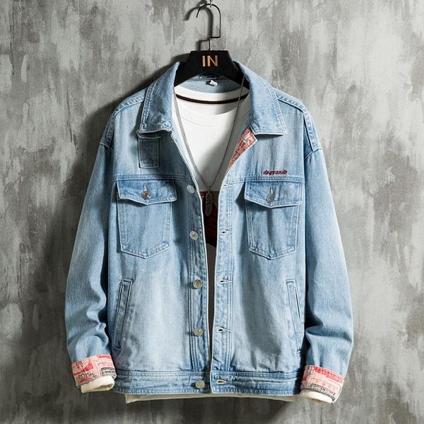 men's jackets bomber denim jacket ripped holes blue jean 2021 autumn spring garment washed mens coat, Black;brown
men's jackets bomber denim jacket ripped holes blue jean 2021 autumn spring garment washed mens coat, Black;brown