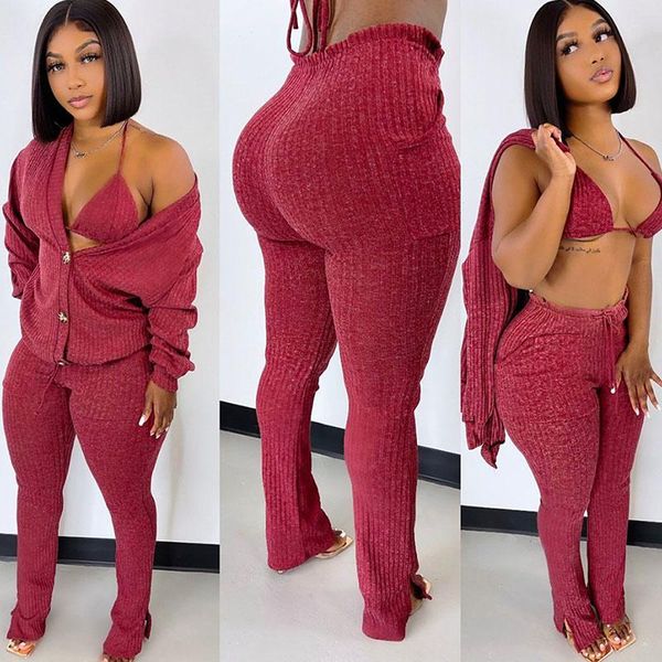 women's two piece pants solid knitted 3 set women winter clothes sweater coat and split with bra matching sets loungewear party club ou, White
women's two piece pants solid knitted 3 set women winter clothes sweater coat and split with bra matching sets loungewear party club ou, White