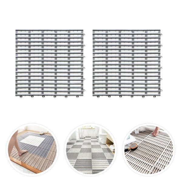 carpets 2pcs pvc cuttable splicing bath mat waterproof floor pad with drain holes
carpets 2pcs pvc cuttable splicing bath mat waterproof floor pad with drain holes