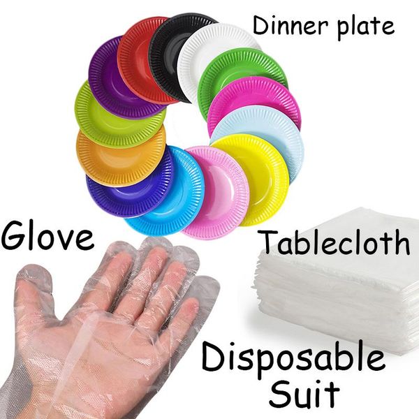 disposable dinnerware tableware set plastic tablecloth gloves paper plate wedding birthday party decor table cover kitchen cleaning supplie
disposable dinnerware tableware set plastic tablecloth gloves paper plate wedding birthday party decor table cover kitchen cleaning supplie