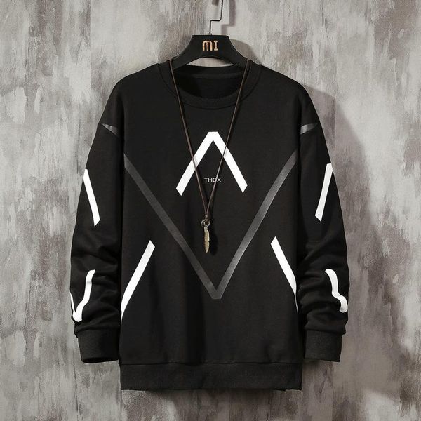 men's hoodies & sweatshirts autumn winter men 2021 fashion full sleeve o neck chic male casual loose oversized pullovers, Black
men's hoodies & sweatshirts autumn winter men 2021 fashion full sleeve o neck chic male casual loose oversized pullovers, Black