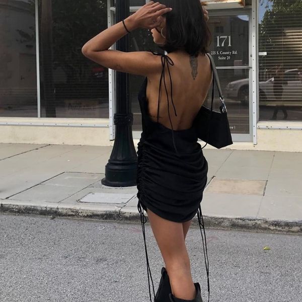 2021macheda fashion women solid spaghetti straps backless sleeveless dresses bottom length adjustable ladies casual dress new, Black;gray
2021macheda fashion women solid spaghetti straps backless sleeveless dresses bottom length adjustable ladies casual dress new, Black;gray