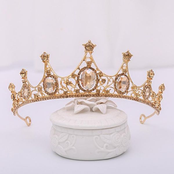 hair clips & barrettes european and american high-end luxury bridal crown champagne rhinestone headband princess birthday performance headdr, Golden;silver
hair clips & barrettes european and american high-end luxury bridal crown champagne rhinestone headband princess birthday performance headdr, Golden;silver
