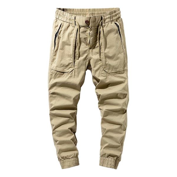 men's pants fashion casual mid waist pencil pant solid pocket full length cargo long trousers joggers 2021, Black
men's pants fashion casual mid waist pencil pant solid pocket full length cargo long trousers joggers 2021, Black