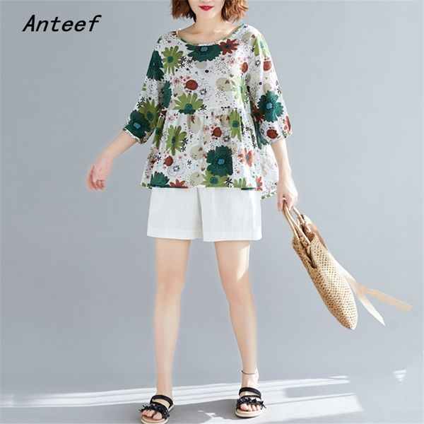 cotton linen vintage floral korean plus size casual loose summer tee t shirt women t-shirt ladies tshirt streetwear 210517, White
cotton linen vintage floral korean plus size casual loose summer tee t shirt women t-shirt ladies tshirt streetwear 210517, White