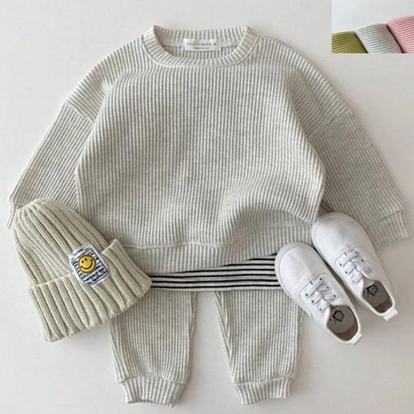 clothing sets baby tracksuits for girls cotton knitting pullovers +pants clothes boys born toddler outfits loose, White
clothing sets baby tracksuits for girls cotton knitting pullovers +pants clothes boys born toddler outfits loose, White