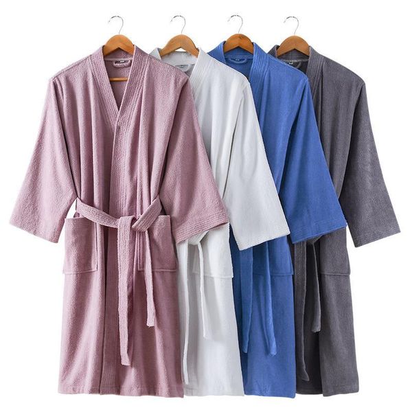women's sleepwear homewear lovers robe cotton toweling terry robes men women soft bathrobe highly absorbent sleeprobe woman casual n ew, Black;red
women's sleepwear homewear lovers robe cotton toweling terry robes men women soft bathrobe highly absorbent sleeprobe woman casual n ew, Black;red