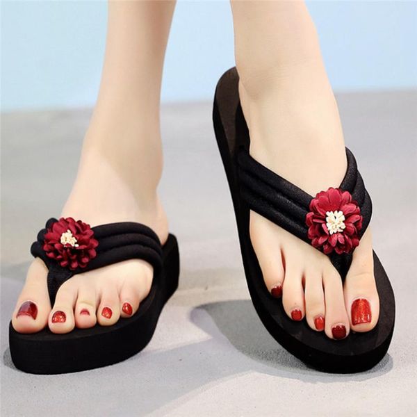 wedges slippers 2021 women's summer bohemian clip toe flip flops non-slip beach shoes #3, Black
wedges slippers 2021 women's summer bohemian clip toe flip flops non-slip beach shoes #3, Black