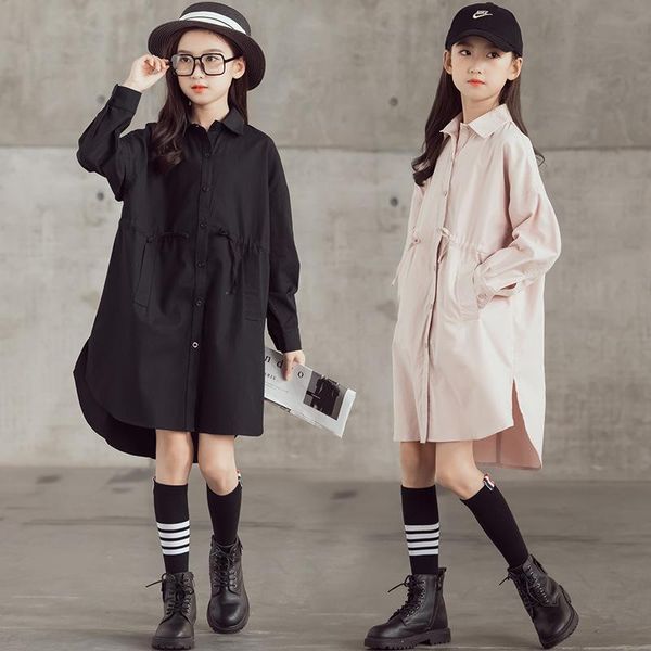 girl's dresses teen girl fashion long sleeve black 2021 desinger 100% cotton shirt dress for kids 6 8 10 12 13 14 years cl648, Red;yellow
girl's dresses teen girl fashion long sleeve black 2021 desinger 100% cotton shirt dress for kids 6 8 10 12 13 14 years cl648, Red;yellow