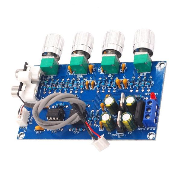 circuit board ne5532 power 4 channel can adjust output volume tuning preamplifier notepads, Purple;pink
circuit board ne5532 power 4 channel can adjust output volume tuning preamplifier notepads, Purple;pink