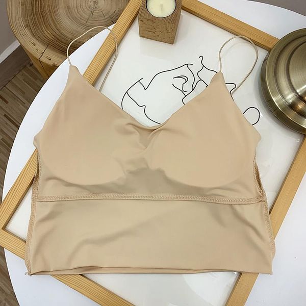 women's tanks & camis plain wrapped chest tank cropped spaghetti strap for women lingerie slim tanm female summer, White
women's tanks & camis plain wrapped chest tank cropped spaghetti strap for women lingerie slim tanm female summer, White