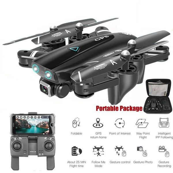 drones s167 4g drone gps rc quadcopter with 1080p camera wifi fpv foldable off-point flying gesture pos video helicopter toy
drones s167 4g drone gps rc quadcopter with 1080p camera wifi fpv foldable off-point flying gesture pos video helicopter toy
