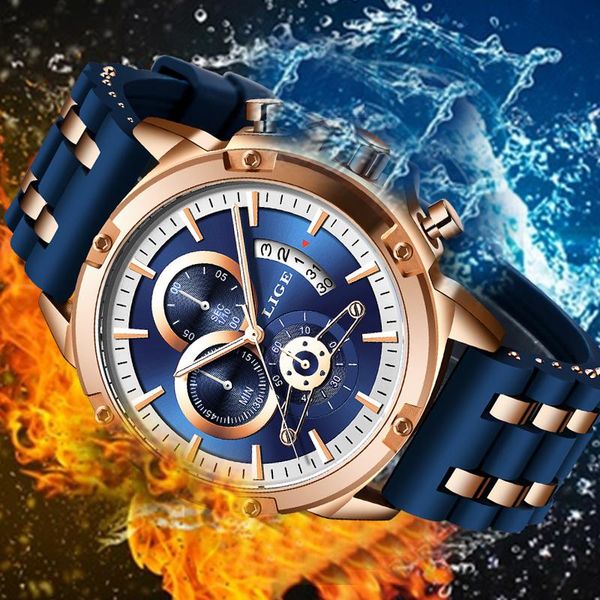 wristwatches reloj hombre lige multifunctional large dial watch men sport mens watches creative waterproof quartz clock, Slivery;brown
wristwatches reloj hombre lige multifunctional large dial watch men sport mens watches creative waterproof quartz clock, Slivery;brown