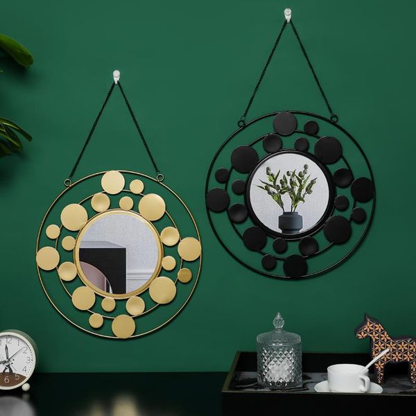 creative round mirror home decoration accessories metal living room bedroom bathroom toilet wall decorative makeup mirrors
creative round mirror home decoration accessories metal living room bedroom bathroom toilet wall decorative makeup mirrors
