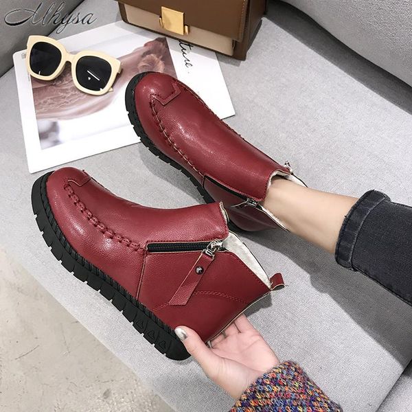 boots 2021 winter women's mother shoes cotton warm velvet middle-aged and elderly non-slip soft-soled snow, Black
boots 2021 winter women's mother shoes cotton warm velvet middle-aged and elderly non-slip soft-soled snow, Black