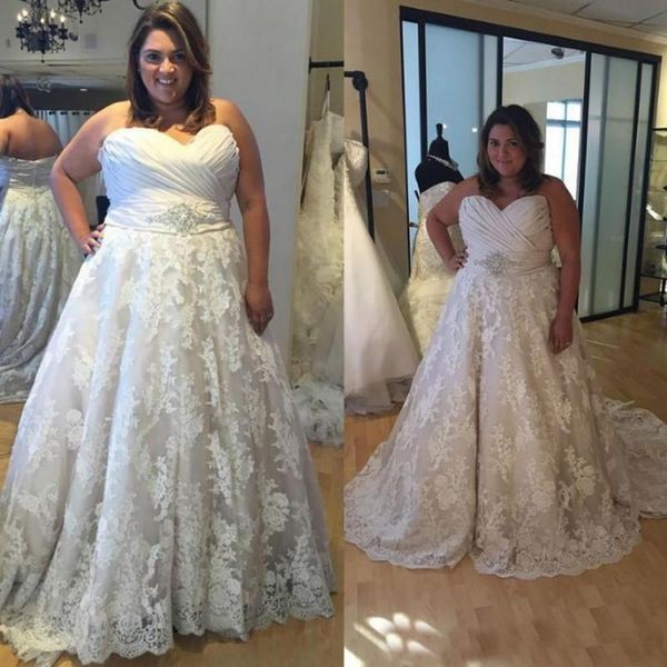 other wedding dresses sweetheart vestido de noiva a line lace dress for women custom made vintage wed plus size, White
other wedding dresses sweetheart vestido de noiva a line lace dress for women custom made vintage wed plus size, White