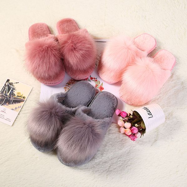 couple in autumn and winter korean version plush ball non slip home bedroom warm cotton slippers women, Black
couple in autumn and winter korean version plush ball non slip home bedroom warm cotton slippers women, Black
