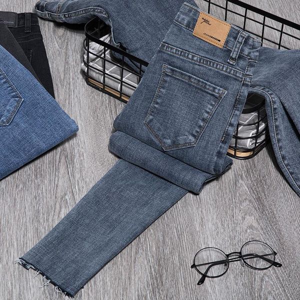 women's jeans woman pants blue gray high waist spring summer stretch tappered pencil pantalones vaqueros mujer
women's jeans woman pants blue gray high waist spring summer stretch tappered pencil pantalones vaqueros mujer