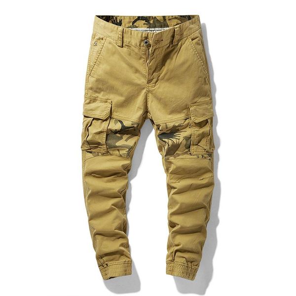 men casual cargo pants cotton outdoor hiking army tactical sweatpants camouflage military multi pocket trousers streetwear men's, Black
men casual cargo pants cotton outdoor hiking army tactical sweatpants camouflage military multi pocket trousers streetwear men's, Black