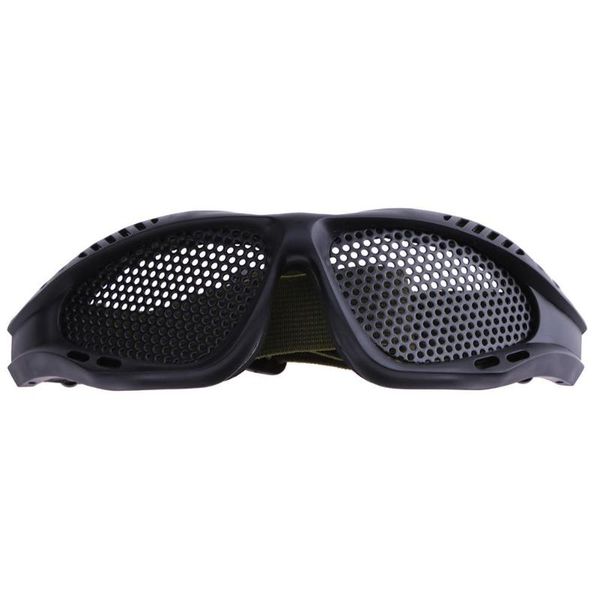 outdoor eyewear metal mesh tactical glasses eye protection resistant goggles (black)
outdoor eyewear metal mesh tactical glasses eye protection resistant goggles (black)