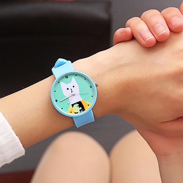 wristwatches social people white silica gel hand lovely fashion girls watch gift table, Slivery;brown
wristwatches social people white silica gel hand lovely fashion girls watch gift table, Slivery;brown