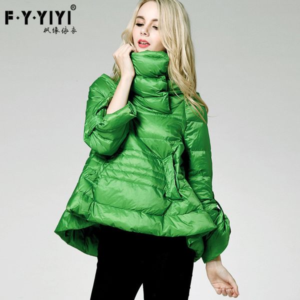 down jacket women's winter fashion white a-size lightweight warm high collar, Black
down jacket women's winter fashion white a-size lightweight warm high collar, Black