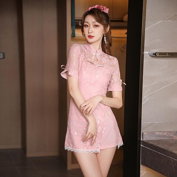 short sleeve sweet girl cheongsam plus size vestidso mini women qipao dress chinese style lace bride wedding party gown, Red
short sleeve sweet girl cheongsam plus size vestidso mini women qipao dress chinese style lace bride wedding party gown, Red