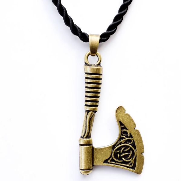 pendant necklaces vintage norse viking runes axe of perun irish knot hatchet amulet necklace, Silver
pendant necklaces vintage norse viking runes axe of perun irish knot hatchet amulet necklace, Silver