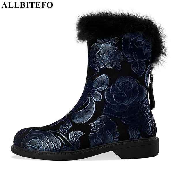 boots allbitefo size 34-41 suitable for cold winter real wool inside warm snow sheepskin genuine leather women ankle, Black
boots allbitefo size 34-41 suitable for cold winter real wool inside warm snow sheepskin genuine leather women ankle, Black