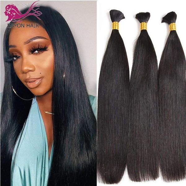 human hair bulks eayon brazilian remy silky straight bulk for braiding 1/2/3 bundles 8 to 28inch color extensions, Black
human hair bulks eayon brazilian remy silky straight bulk for braiding 1/2/3 bundles 8 to 28inch color extensions, Black