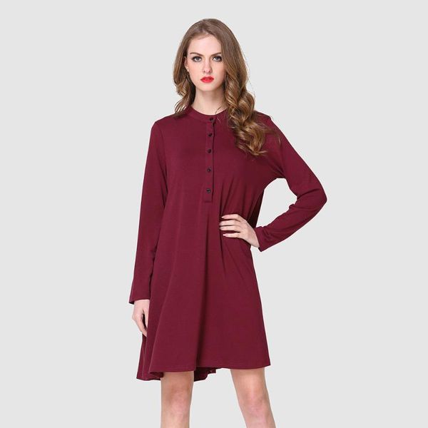 casual dresses spring fashion large size women clothing round neck loose long sleeve black dress girl elegant 3xl 4xl 5xl solid female, Black;gray
casual dresses spring fashion large size women clothing round neck loose long sleeve black dress girl elegant 3xl 4xl 5xl solid female, Black;gray