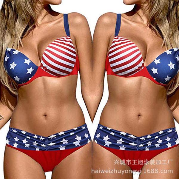 women's swimwear bikini plus size european and american floral striped split swimsuit women 2 pieces, White;black
women's swimwear bikini plus size european and american floral striped split swimsuit women 2 pieces, White;black