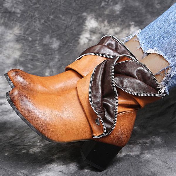 boots plus-size chunky heels women's leather women winter thick high heel mid tube wool snow shoes#1030, Black
boots plus-size chunky heels women's leather women winter thick high heel mid tube wool snow shoes#1030, Black