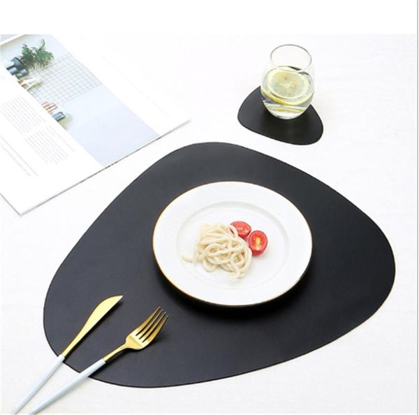 mats & pads nordic style solid color luxury leather placemat rounded triangle shape waterproof oilproof heat insulating place mat
mats & pads nordic style solid color luxury leather placemat rounded triangle shape waterproof oilproof heat insulating place mat