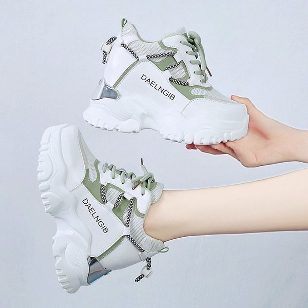 women chunky sneakers vulcanize shoes 7.5cm highheels fashion new female black platform thick sole running casual shoe woman
women chunky sneakers vulcanize shoes 7.5cm highheels fashion new female black platform thick sole running casual shoe woman