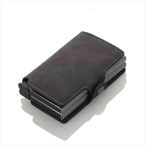 slim twin metal card holder rfid leather business id credit cardholder men thin double aluminium case wallet mini purse, Red;black
slim twin metal card holder rfid leather business id credit cardholder men thin double aluminium case wallet mini purse, Red;black